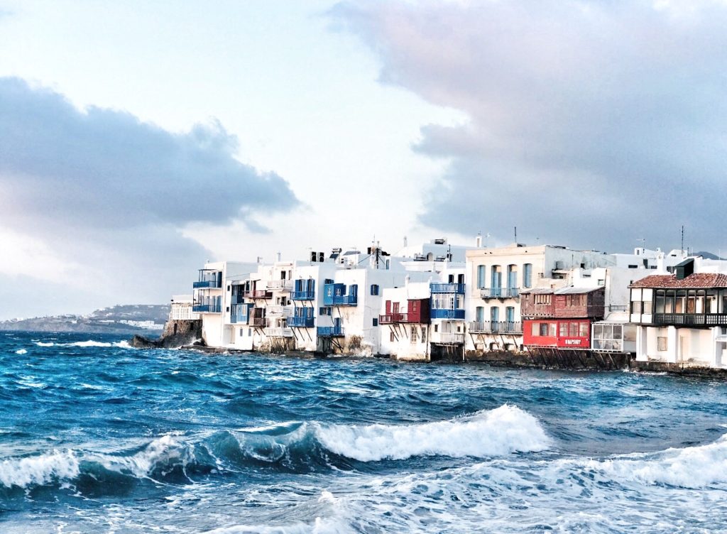 mykonos greece island of winds beuty